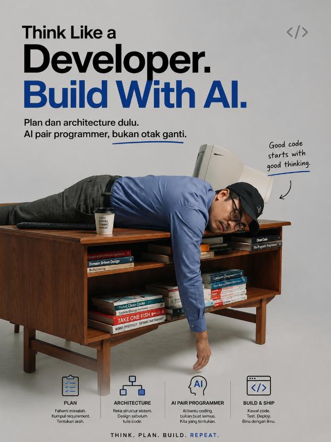 Think Like a Developer. Build With AI.